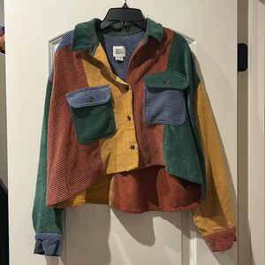 BDG Corduroy Color Block Jacket